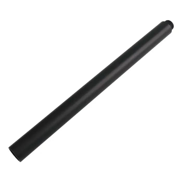 Extension de douche 30cm, système de baignoire-douche, barre d'extension ronde noire et grise, ensem