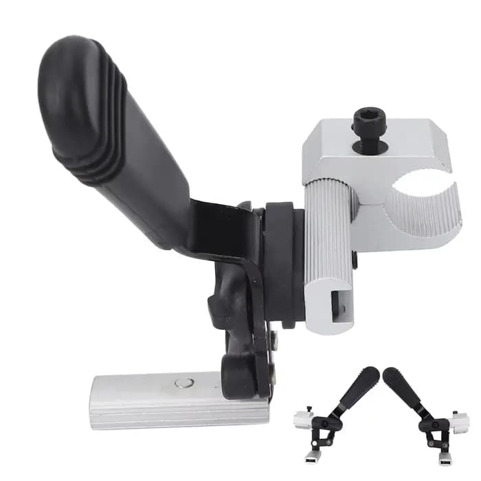 Frein à main en alliage d'aluminium pour fauteuil roulant électrique, accessoires de fauteuil roulan