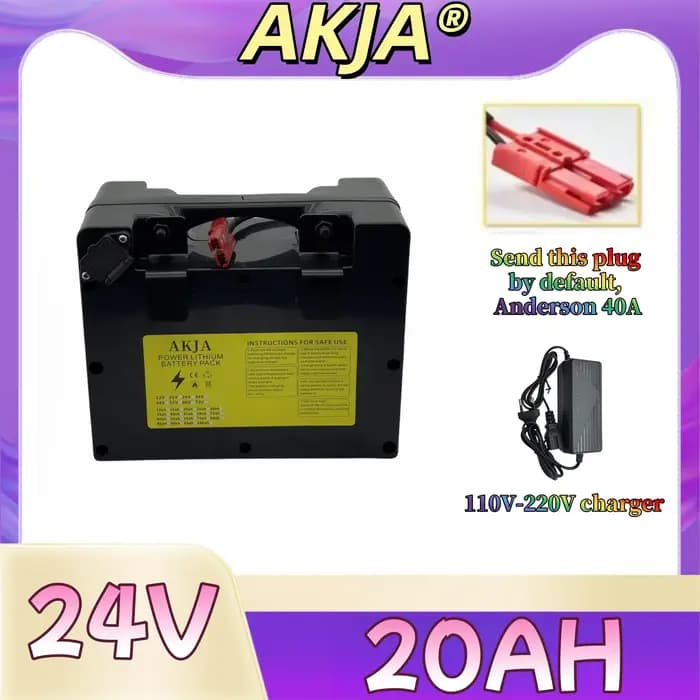 Batterie au lithium spécifique pour fauteuil roulant électrique, 24V70AH, batterie au lithium 18650,