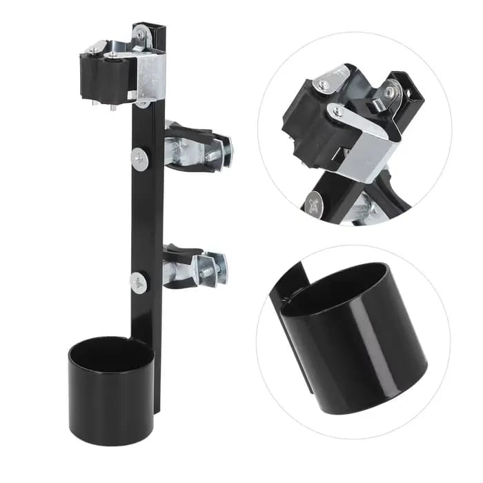 Support de canne pour fauteuil roulant, accessoire de scooter de mobilité, alliage d'aluminium unive