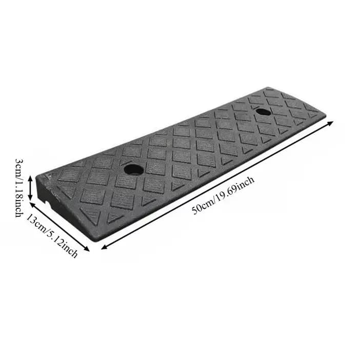 Rampe de seuil Portable 3/5/6/7/8/9/10cm de hauteur, Surface antidérapante, rampe Durable pour voitu