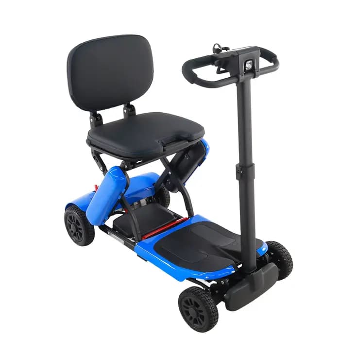 Fauteuil roulant électrique intelligent avec accoudoirs rétractables, réglage de la hauteur, fauteui