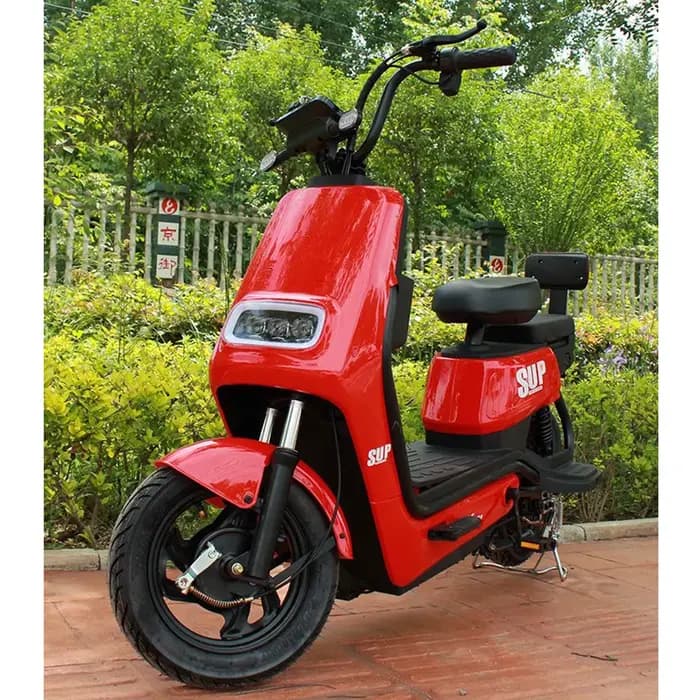 Scooter électrique puissant 60V 20Ah, 14 pouces, moteur 500W, batterie au plomb-acide, pour adultes