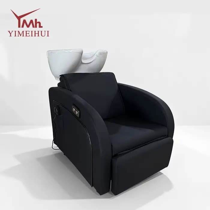 Chaise de lavage à contre-courant pour Salon de coiffure, bol de shampoing de Massage, chaise de lit