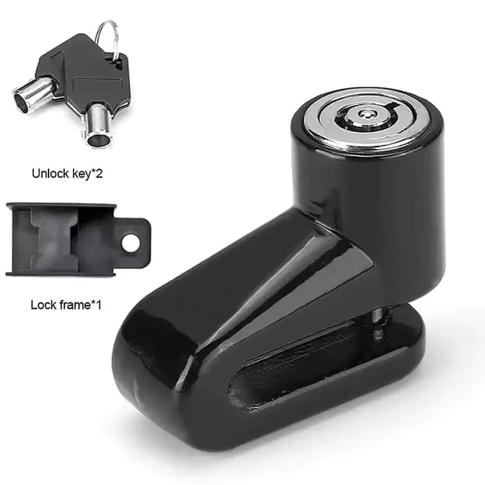 Serrure antivol pour frein à disque de scooter électrique, protection de sécurité pour vélo de monta