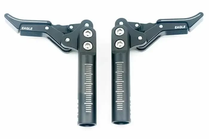 Frein à main de sécurité pour fauteuil roulant, frein Eagle haut de gamme tout en alliage d'aluminiu