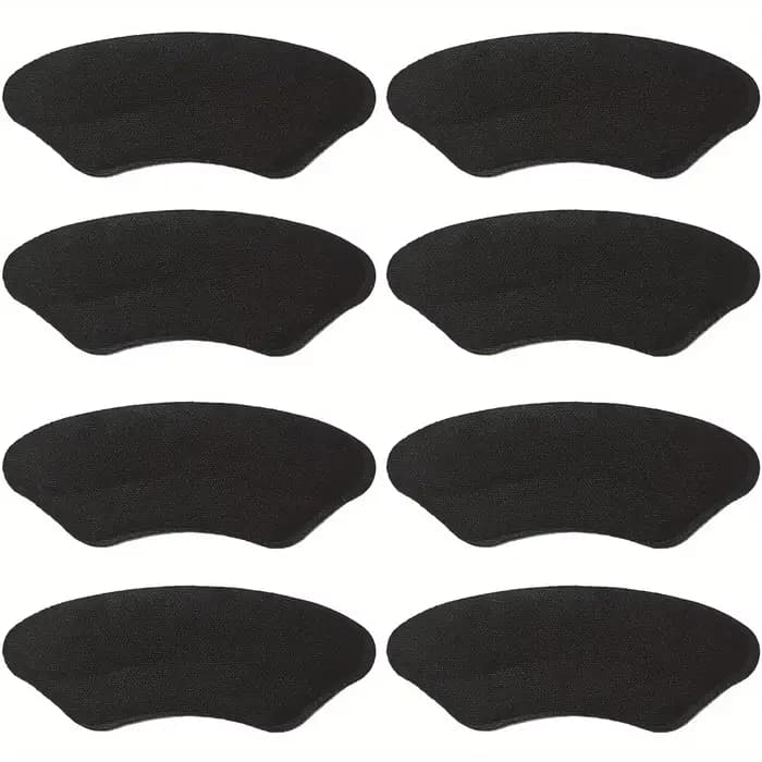 Paquet de 8 coussinets de talon pour chaussures trop grandes, protecteurs de talon auto-adhésifs, In