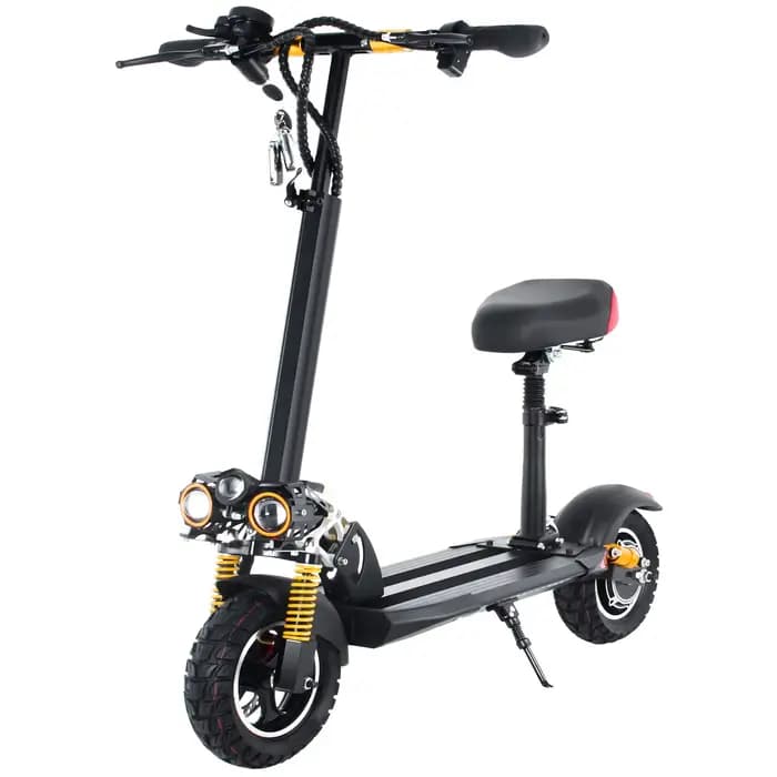 Pour adulte pliable 10 pouces hors route gros pneu scooter électrique