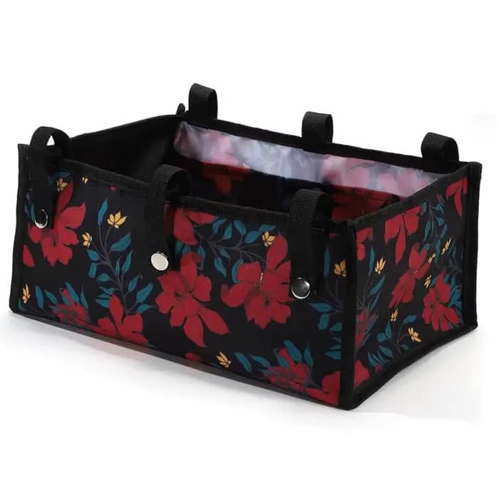 Sac de marcheur sous le siège pour rollator à quatre roues, sac à roulettes, fourre-tout, pochette d
