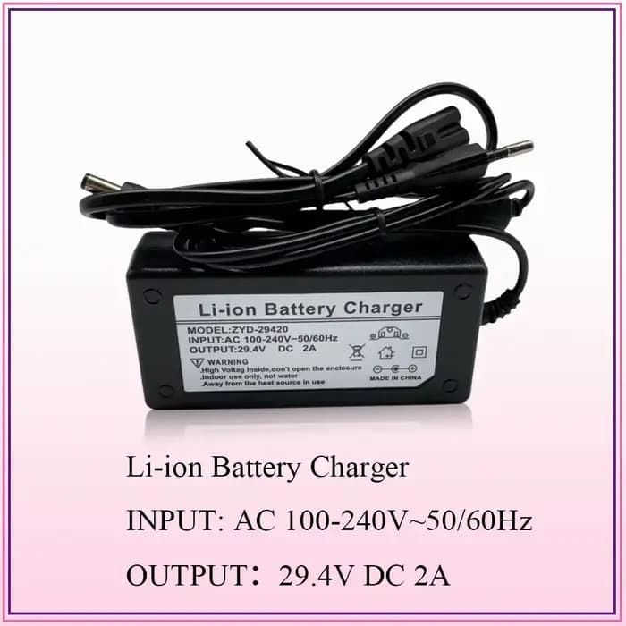 Batterie 29,4V pour scooter électrique, fauteuil roulant, batterie lithium 24V 34Ah 18650 7S10P avec