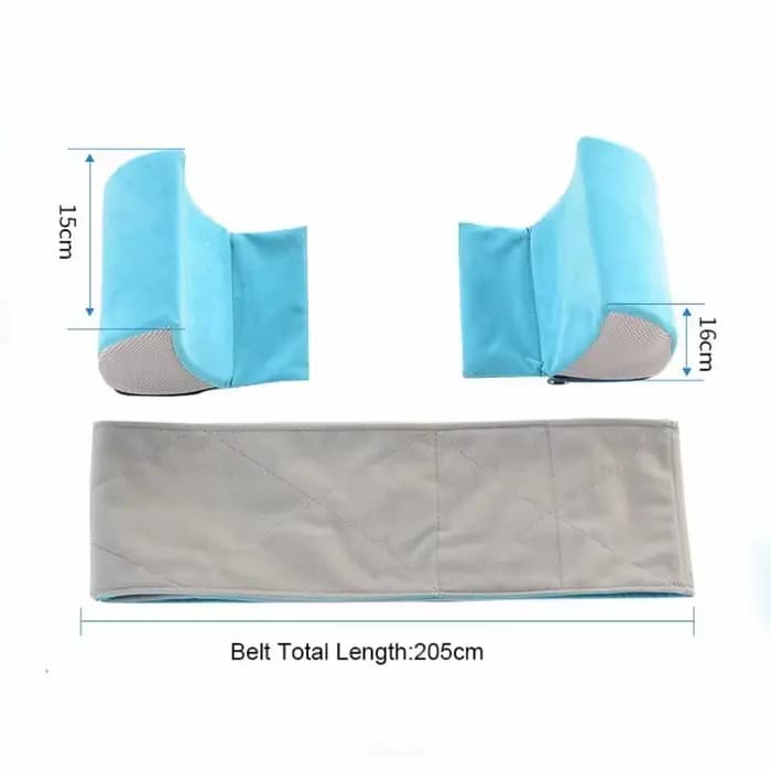 Coussin de taille demi-couché pour Patients alités hémiplégiques, coussin Anti-latéral, dossier de f