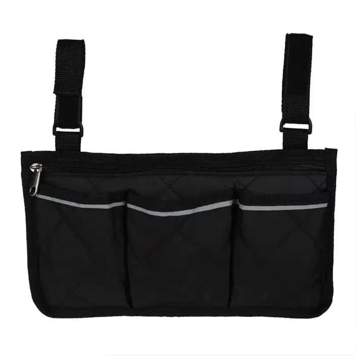 Sac de rangement latéral pour accoudoir de fauteuil roulant, pochette étanche pour accoudoir de faut