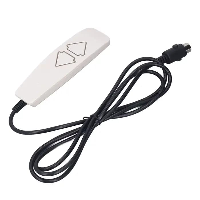 Télécommande universelle pour chaises élévatrices, 2 boutons poussoirs, 5 broches, commande manuelle