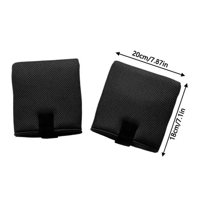 1 paire de coussinets de repose-pieds pour fauteuil roulant, protège-plaque de repose-pieds, coussin