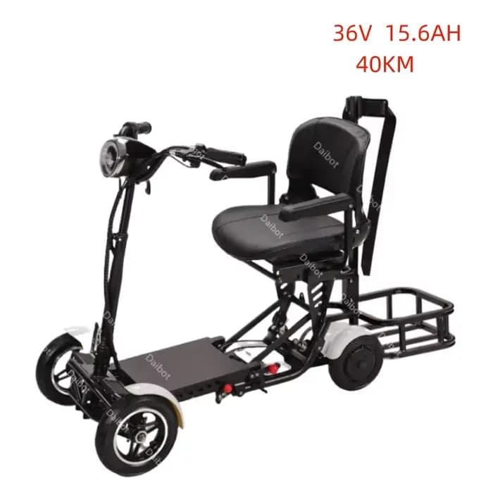 Scooter de mobilité pliant léger de voyage pour les personnes âgées avec voiture de Golf 800W 36V Mi