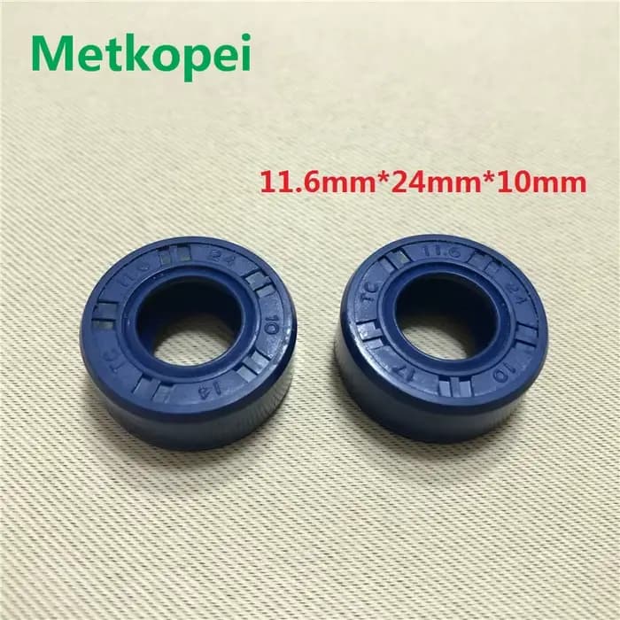 Joint d'huile avec ressort pour scooter ATV, 2 pièces, haute qualité, 11.6x24x10mm, 11.6x24x10mm, po