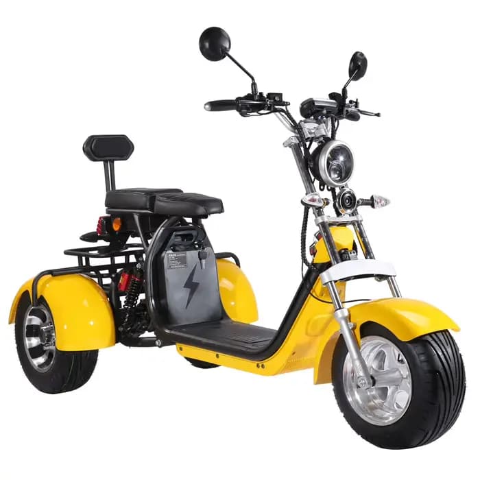 Nouvelle vente chaude 2000W60V20AH cee voiture électrique moto à trois roues adultes déplacements si