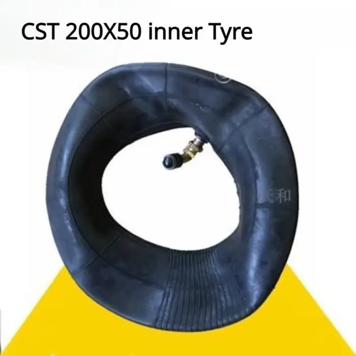 Pneu extérieur gris pour fauteuil roulant électrique, pneu gonflable, roue avant, 8 pouces, 200x50, 