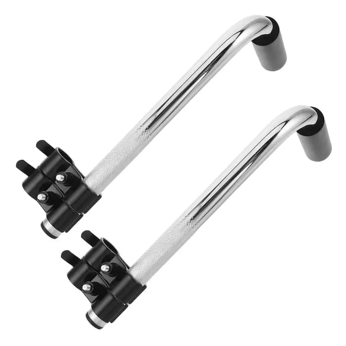 2 pièces, rallonge de poignée de poussée pour fauteuil roulant pour personnes âgées, poignées d'exte
