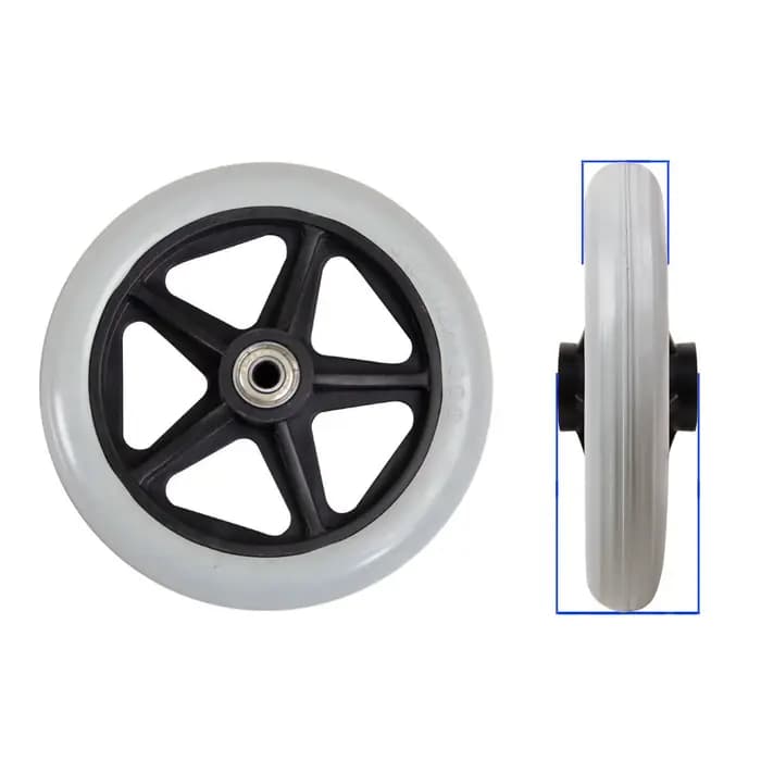 Roulettes avant pour fauteuil roulant, Roulettes pour petit chariot, Rouleaux pour chaise roulante, 