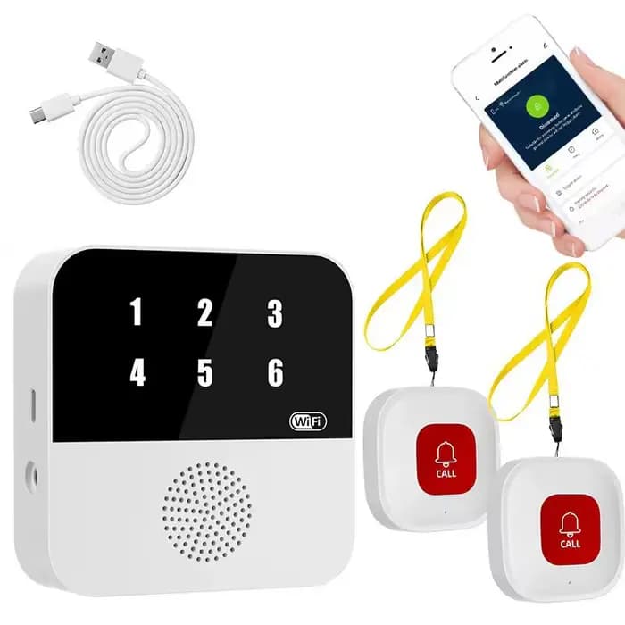 Tuya personnes âgées bouton WIFI sans fil soignant téléavertisseur personnes âgées SOS alarme person
