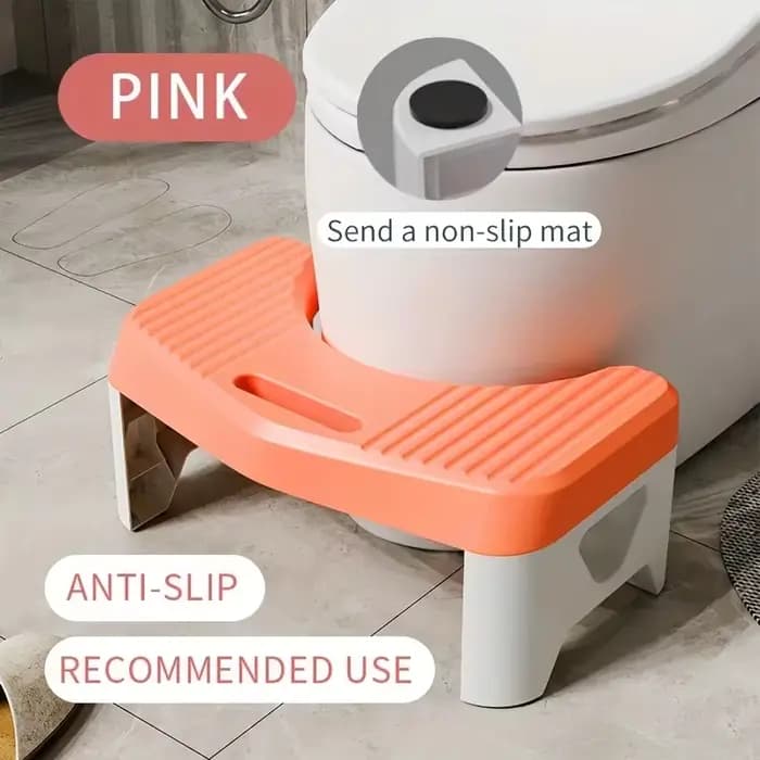 Tabouret de toilette confortable pour adultes, enfants et femmes enceintes, aide à la position accro