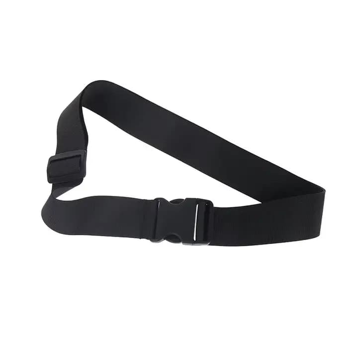 Ceinture de sécurité pour fauteuil roulant à 2 sangles, réglable, avec support de jambe, ajustement 