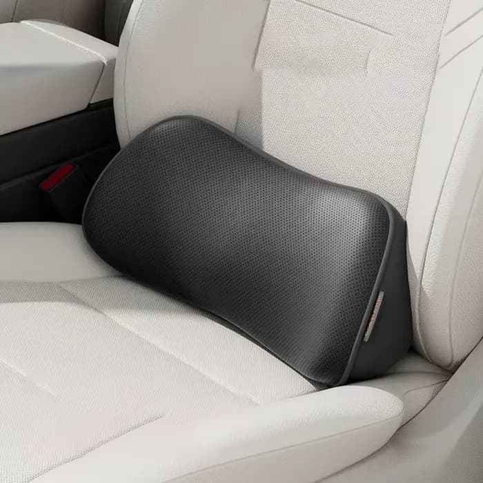 Oreiller de dossier de voiture doux, Support lombaire de siège de voiture, coussin de dossier de voi