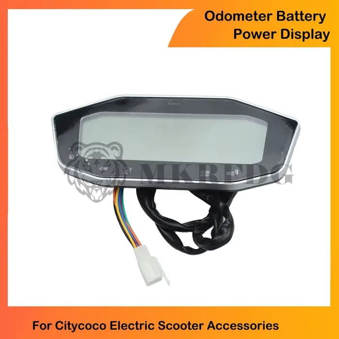Affichage de puissance de batterie d'odomcirculation pour scooter électrique, compteur de vitesse, t