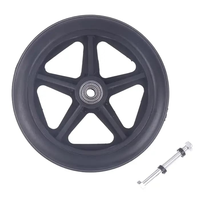 Roulette avant pour fauteuil roulant, roue avant universelle, pièces de rechange pour fauteuil roula