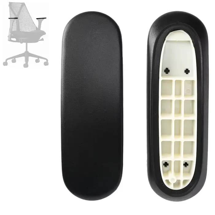 Coussinets de remplacement pour accoudoirs de chaise de bureau et d'ordinateur Herman Miller Sayl, a