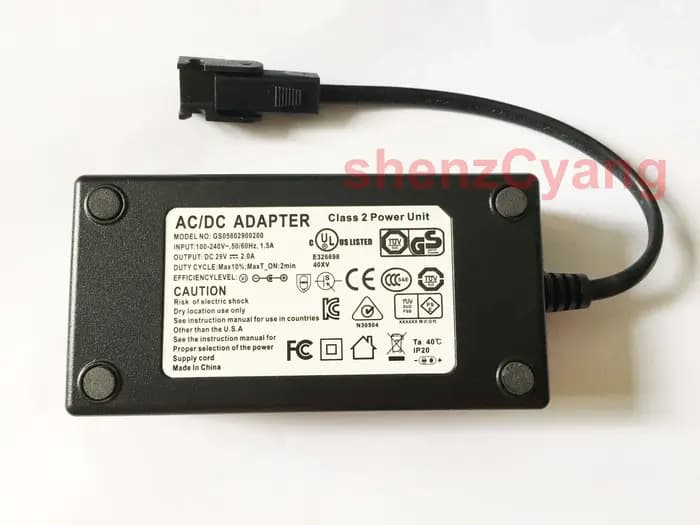 Adaptateur de fauteuil inclinable, produit certifié CE, haute qualité, alimentation AC/DC, 29V, 2000