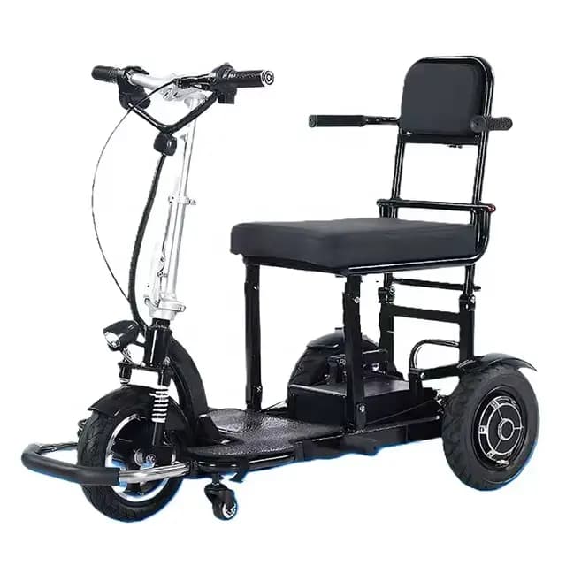 Scooter électrique pliable tout-terrain léger et portable (adapté aux personnes âgées)
