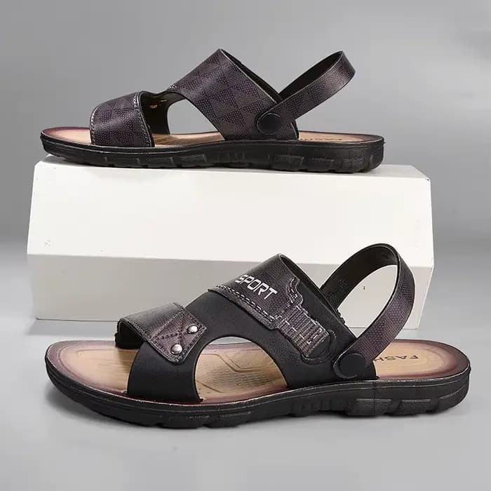 Sandales d'été confortables pour hommes, pantoufles décontractées pour adultes, chaussures de plage 