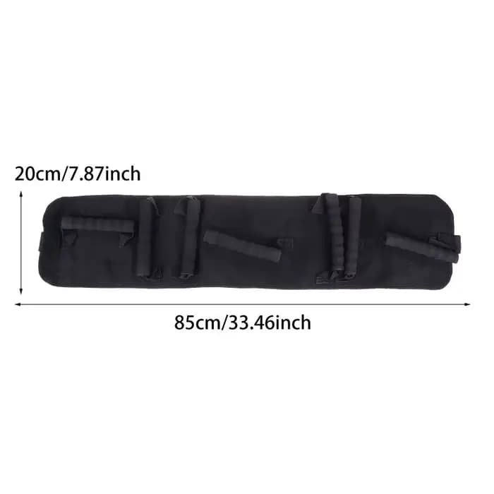 Ceinture de transfert pour personnes âgées avec 7 poignées, ceinture de transfert antidérapante pour