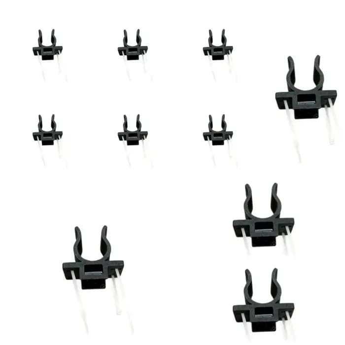 Support de canne pour fauteuil roulant, support de bâton de marche portable, pince universelle pour 