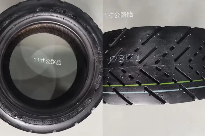 Pièces de pneu Tubeless pour Scooter électrique, pneu de route de 11 pouces pour roue à moteur, pneu