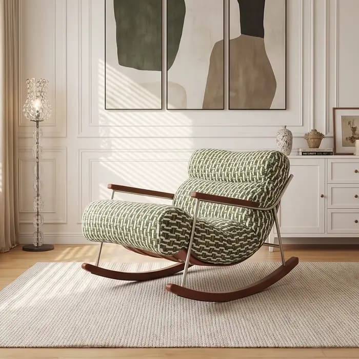 Fauteuils inclinables individuels de qualité supérieure pour salon, design esthétique, style Art fra