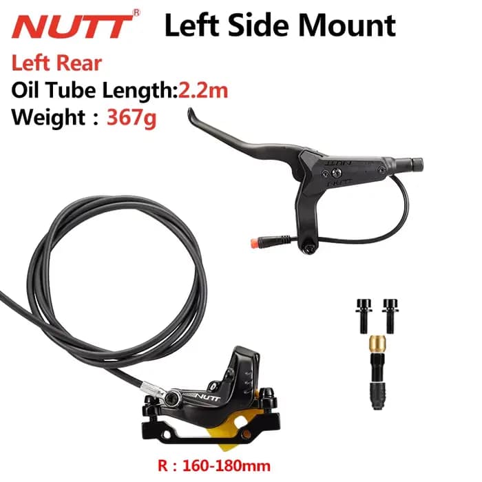 NUTT – frein de Scooter électrique à 4 pistons, freins à disque hydrauliques Y-5, Rotor 140 160 180 