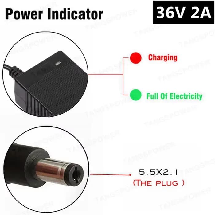 Chargeur de batterie au plomb pour fauteuil roulant, 36V, 41.4V, 84W, haute qualité, silencieux, san