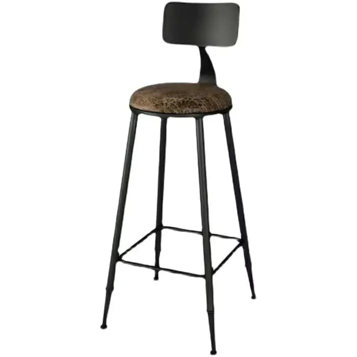 Chaise de Bar moderne tabouret haut nordique Simple maison café haute réception chaise haute taboure