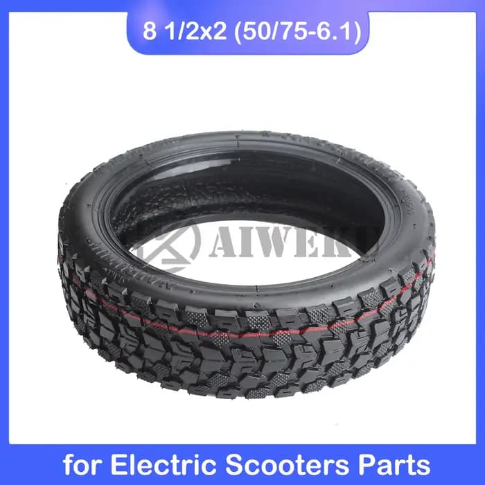 Pneu sans chambre à air pour Scooter électrique M365 1S Pro Pro2 Mi3, 8.5 pouces, 50/75 – 6.1, pneu 
