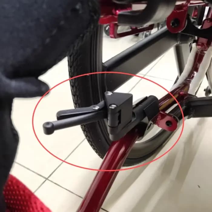 Accessoires de frein pour fauteuil roulant de sport