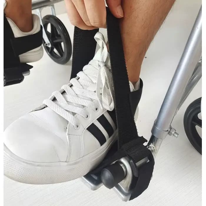 Ceinture fixe de sécurité pour fauteuil roulant
