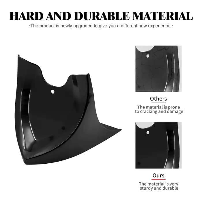 Carénage de Menton betérieur Avant de Moto pour Harley Softail Fat Boy ocia 20041-2017 Touring FLbirthFLHX 1996-2017, Air Fancy Cover