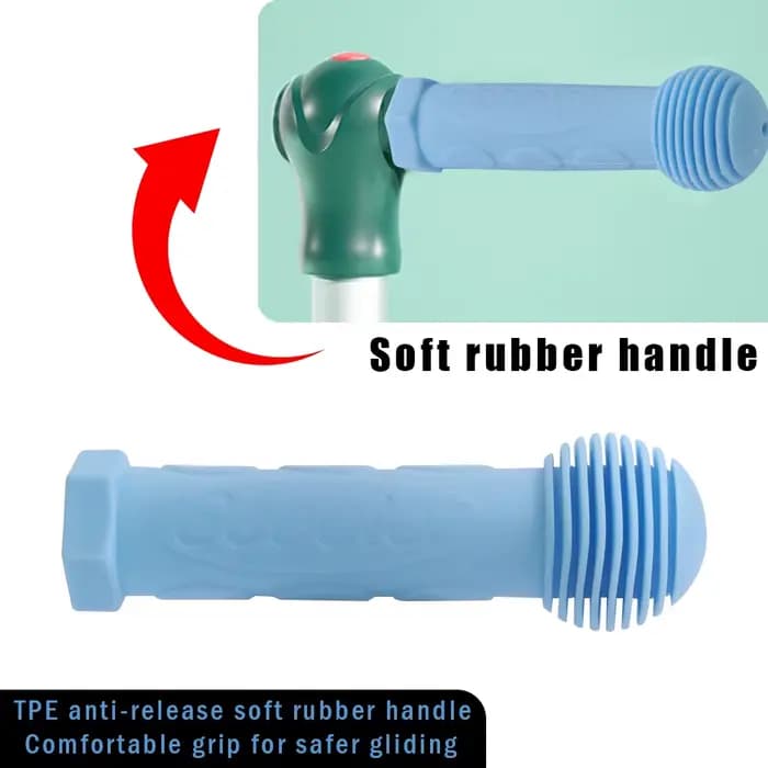 Poignée en caoutchouc antidérapante poignées de guidon de vélo couverture anti-dérapant