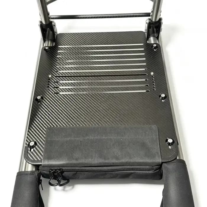 Siège de fauteuil roulant actif en fibre de carbone