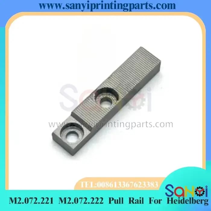 1 paire de rails de traction Heidelberg SM74 PM74 M2.072.221 M2.072.222 pour machine d'impression