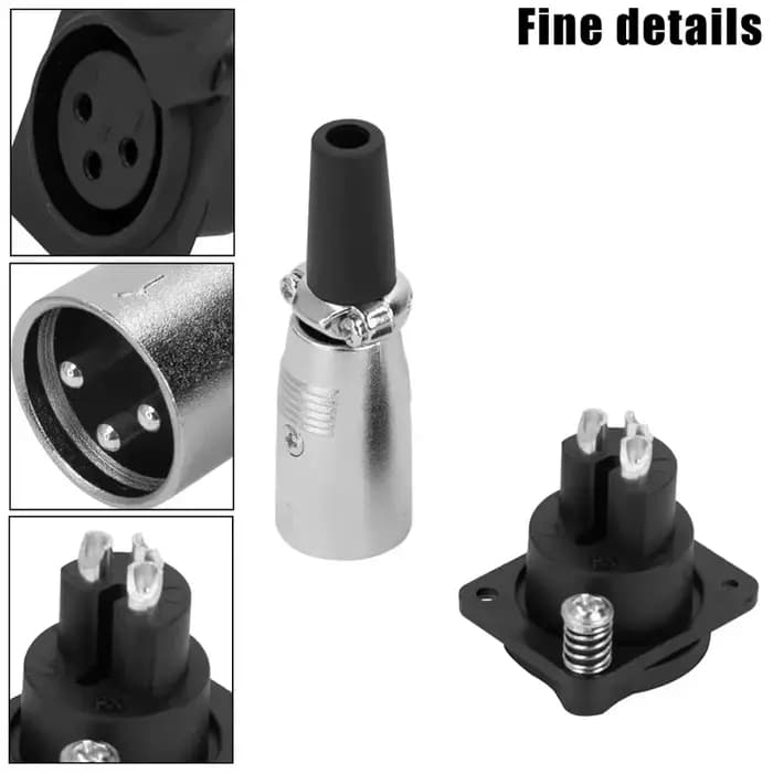 Connecteur de charge de batterie 3 broches en ligne