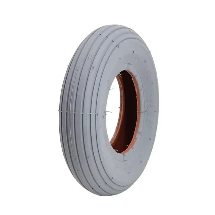 Pneu extérieur gris 200x50 de 8 pouces pour fauteuil roulant électrique